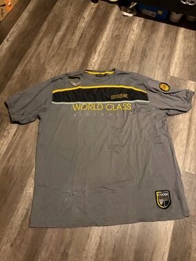 Coogi World Class Australia Patches Shirt (TAGGED 5XL)